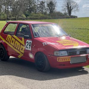 1988 Fiat Uno Turbo ie, fast road race/rally prepped, cage,buckets,alloys.