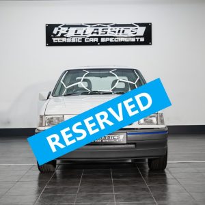 'NOW RESERVED' 1991 VAUXHALL NOVA SR 1.4 GLACIER WHITE 2080mls