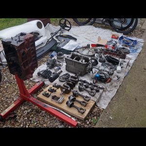 Classic Mini Metro Turbo Engine with 1989 Shell Comes with V5 and Rotisserie Kit