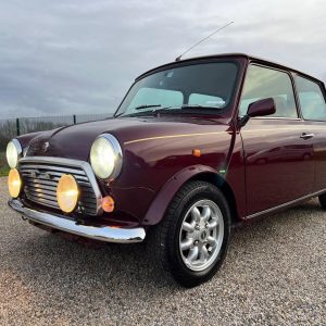 ROVER MINI RARE AUTOMATIC 40TH ANNIVERSARY EDITION IN MULBERRY * FULL LEATHER *