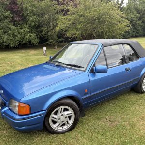 1989 Ford Escort Xr3i Cabriolet mk4 Azure Blue - Lovely Car PART/EX CONSIDERED