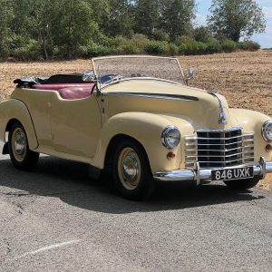 1951 Vauxhall Velox LBP open top tourer, 2.3Lsix cylinder, nicely restored.