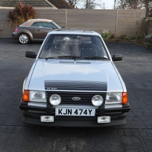 classic cars ford escort RS 1600i 1983 Strato Silver