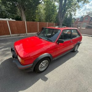 ford fiesta xr2 mk2 red 1985