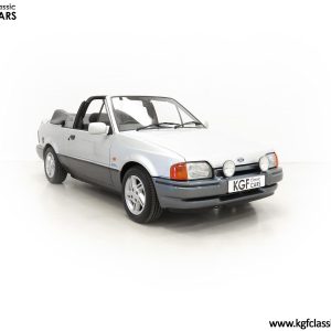 A Special Edition Ford Escort XR3i Cabriolet with Last Owner for 33 Years