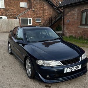 Vauxhall Vectra GSI, 2.6, V6, Dark Blue, Leather Recaro Seats
