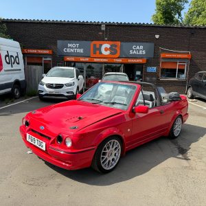 1987 FORD ESCORT CABRIOLET Rs Turbo – 210BHP – MAGAZINE FEATURE CAR