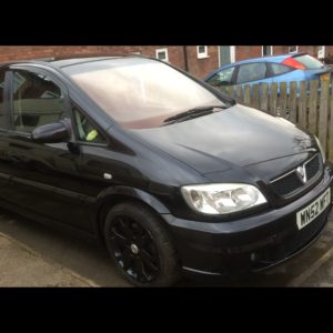 Vauxhall Zafira Gsi Turbo Black 2002