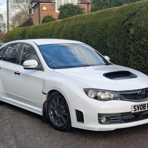 2008 UK Subaru Impreza WRX Sti 2.5 JDM Hatchback White 6 Speed Rare Cambelt Hpi