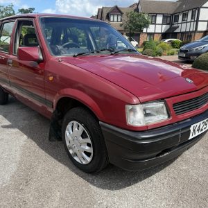 1992 Vauxhall Nova 1.2 Classic Car Retro Old School 42k Miles Low Mileage MINT