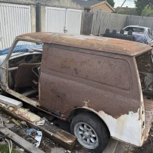 Austin Mini Van Rolling Shell