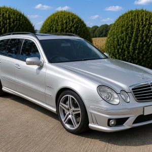 2008 08 MERCEDES BENZ E63 AMG ESTATE 6.2 V8 PETROL 514BHP SILVER