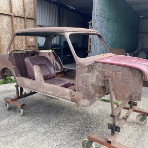 Wolseley Hornet BMC Beach Car, Mini Beach Car Project.