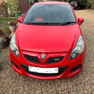 2008 58 VAUXHALL CORSA 1.6T VXR 3 DOOR HATCHBACK 190 BHP PETROL £2500 RECEIPTS