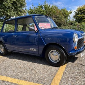 1982 Austin Mini City E. 1000cc, Nautilus Blue. Low mileage. Huge History.