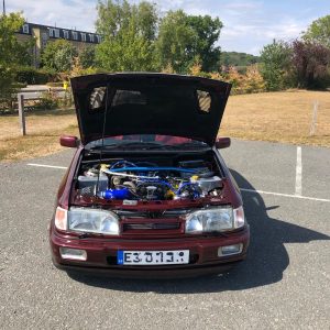 1991 Ford Sierra Sapphire Rs Cosworth 4x4 Magenta Red Metallic 1Stunning