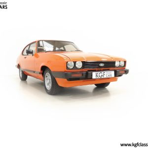 A Rare Signal Orange Ford Capri Mk3 3.0 Ghia Manual with Interesting History