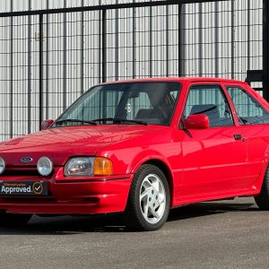 FORD ESCORT 1.6 RS TURBO 3dr IN ORIGINAL CONDITION COLLECTORS CAR = 51,205 miles