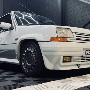 1990 Renault 5 GT Turbo 1.4 Glacier White Fully Restored £20k Spent