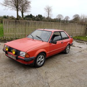 Ford Escort XR3 I Lhd project starts drives