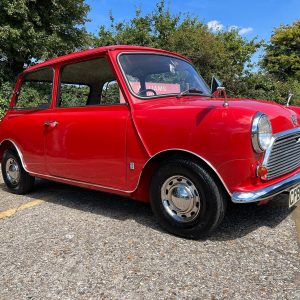 1970 Austin Mini 1000cc. MK3. Auto. Flame Red. Low mileage. 2 owners. Amazing.