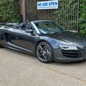 2010 10 AUDI R8 5.2 FSI V10 SPYDER 2DR PETROL MANUAL QUATTRO EURO 4 (525 PS)....
