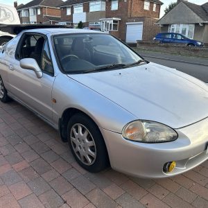 RARE LOW MILEAGE AUTOMATIC 1996 HONDA CRX 1.6 Delsol 77000 MILES